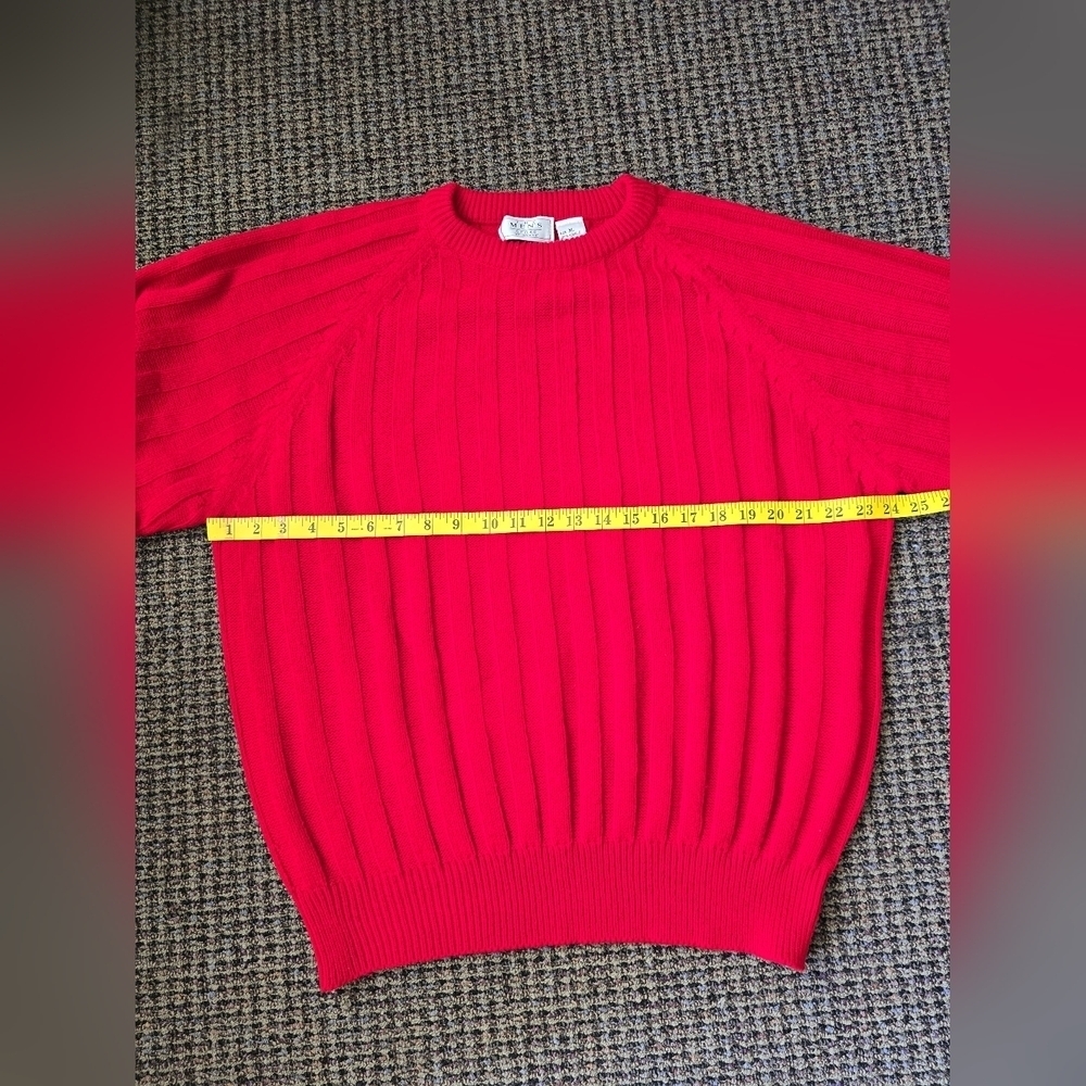 Vintage man knitted wool sweater from the year 80 and 90 - Picture 10 of 12